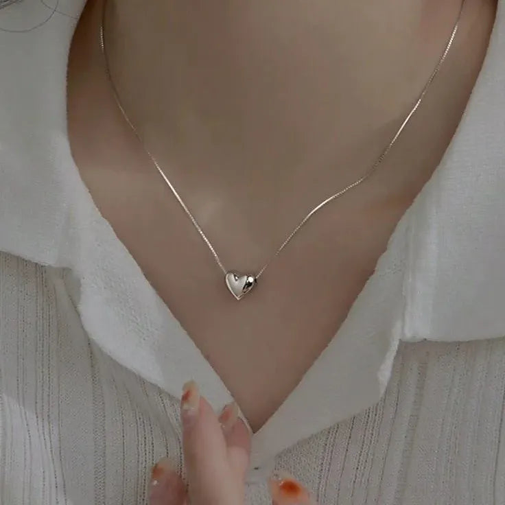 Dainty Heart Pendant Necklace