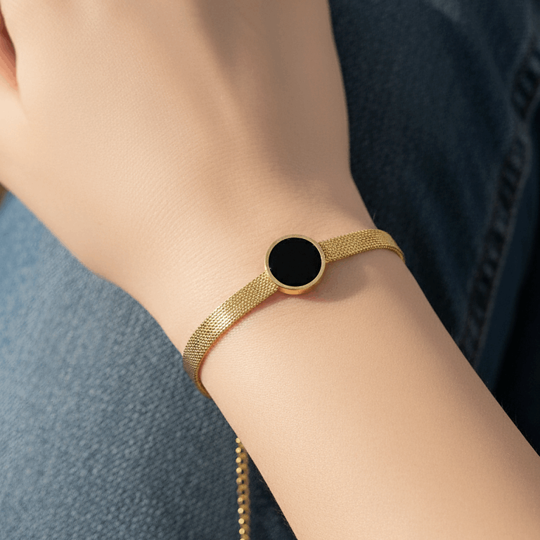 The Milan Circle - Mesh Bracelet