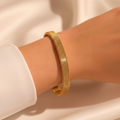 Mesh Golden Cuff Bangle