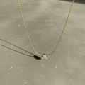 Trio Crystal Pendant Necklace