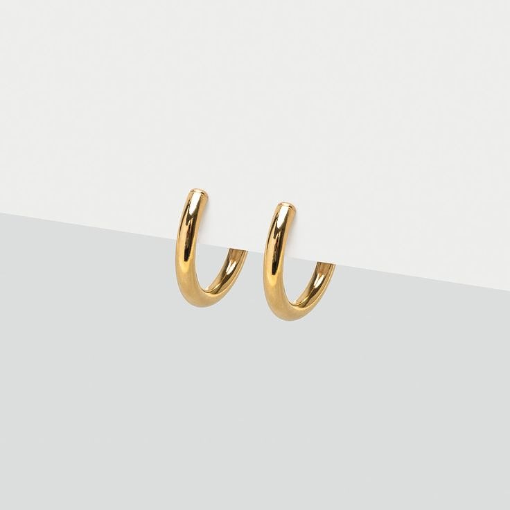 Classic Clip-On Hoop Earrings