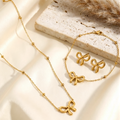 Bow Trio Jewelry Set