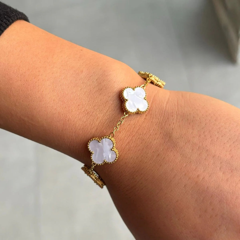 White Clover Bracelet